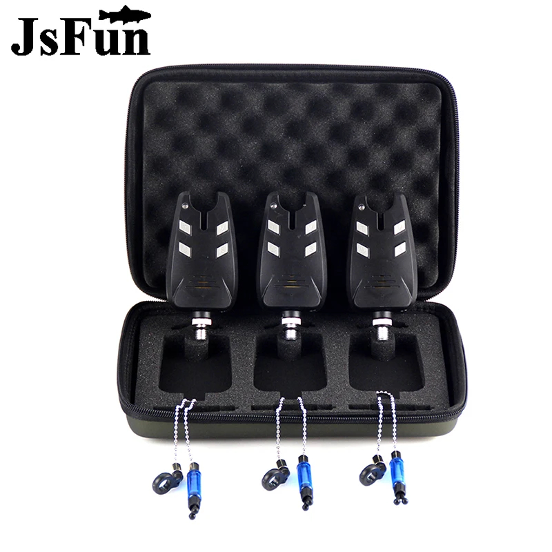 Bite Alarm Fishing - JSFUN 3PCS Carp Fishing Alarm And