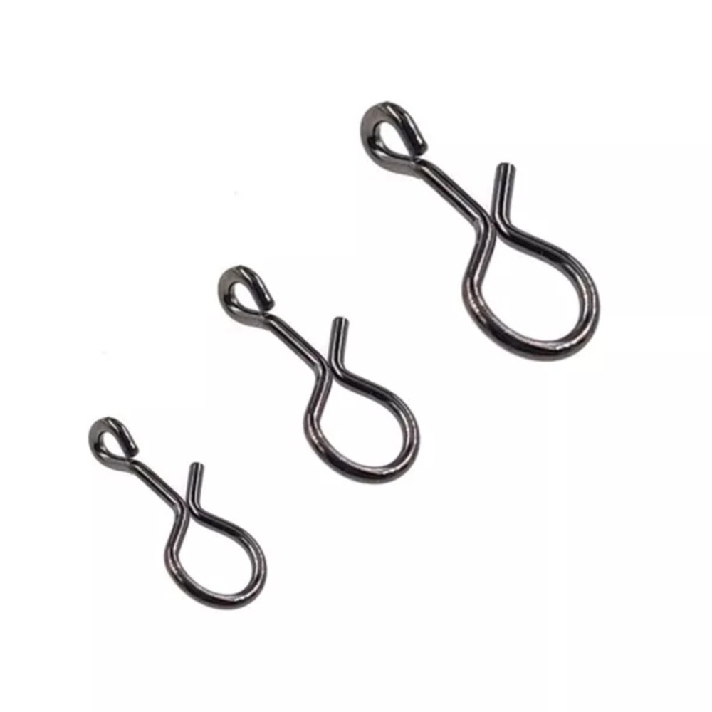 50pcs/bag Fly Fishing Snap Qui – обзор и цена Fishing Equipment Carp