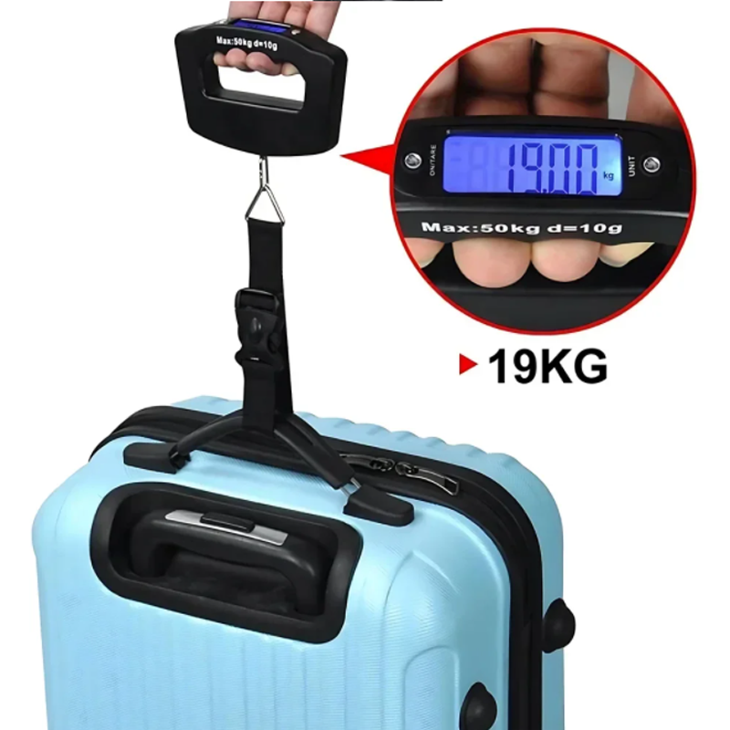50kg/10g Travel Luggage Scale  – обзор и цена Fishing Equipment Carp
